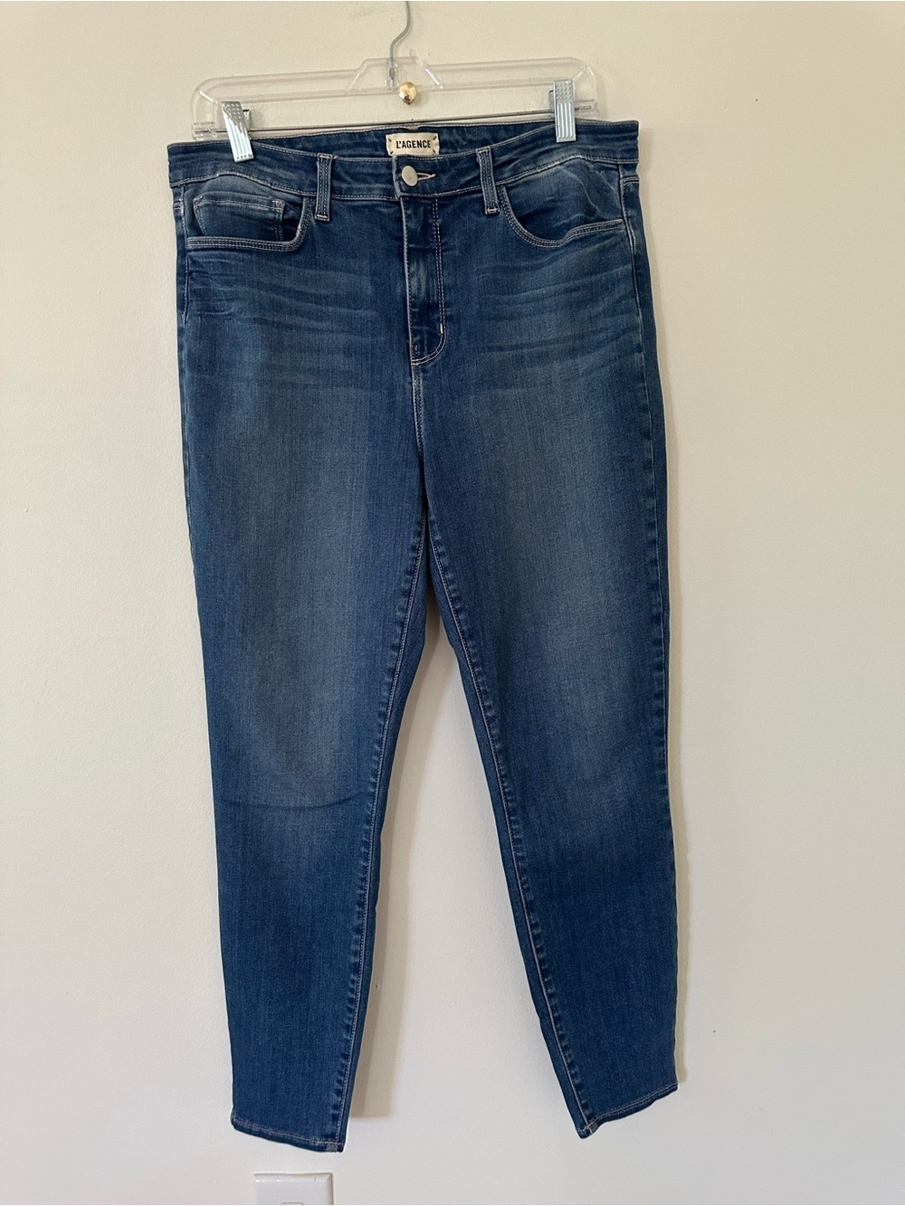 l’agence Margot Cropped Skinny Jean SUPER STRETCH size 31
